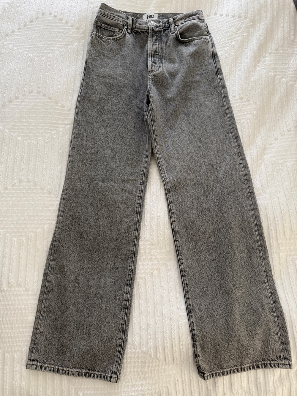 Paige Sawyer High Rise Wide Leg Jeans NWT - Picture 5 of 11